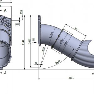 Скат-тоннель 1,0 м "Marsel"