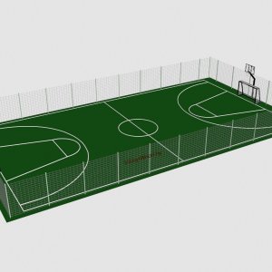 Футбольно баскетбольное поле VikingWood