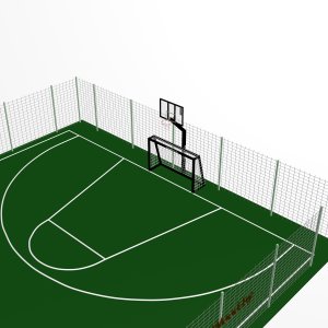Футбольно баскетбольное поле VikingWood