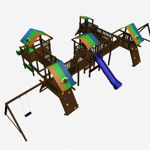Детский игровой комплекс VikingWood Ksil