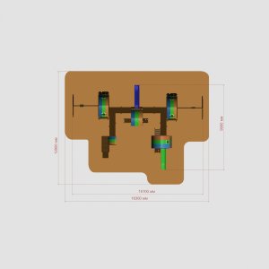 Детский игровой комплекс VikingWood Ksil