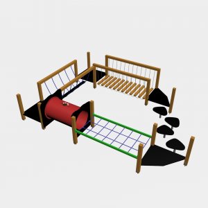 Детский игровой комплекс VikingWood PP-004