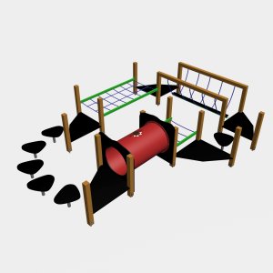 Детский игровой комплекс VikingWood PP-006