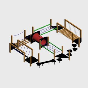 Детский игровой комплекс VikingWood PP-005