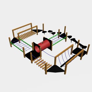 Детский игровой комплекс VikingWood PP-005