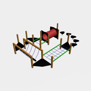 Детский игровой комплекс VikingWood PP-006