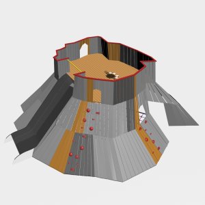 Детский игровой комплекс VikingWood Kilimanjaro