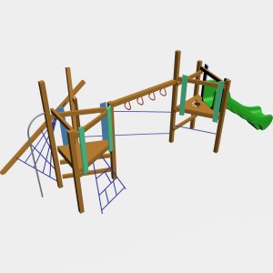 Детский игровой комплекс VikingWood Polop