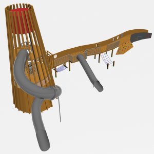 Детский игровой комплекс VikingWood Arriba-3