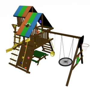 Детский игровой комплекс VikingWood Spartak