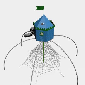 Детский игровой комплекс VikingWood Manzanera