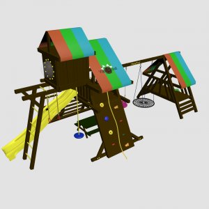 Детский игровой комплекс VikingWood Perfekto