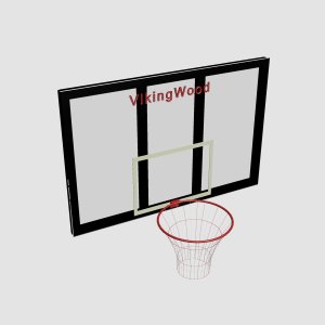 Баскетбольный щит с кольцом VikingWood Б-011
