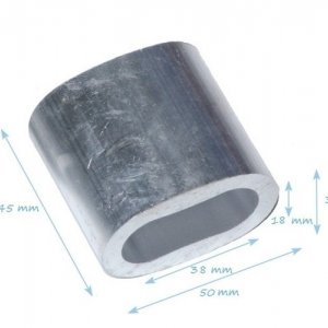 Овальное алюминиевое кольцо