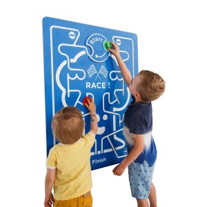 Игровая панель из плины HDPE "Гонка"