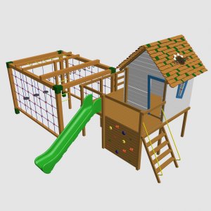 Детский игровой комплекс VikingWood Lout 7