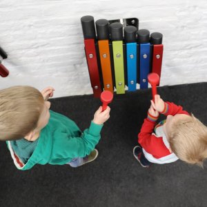 Rainbow Trio Metallophone