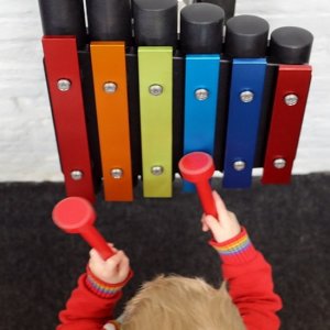 Rainbow Trio Metallophone