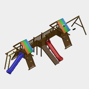 Детский игровой комплекс VikingWood Persei Premium