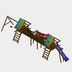 Детский игровой комплекс VikingWood Persei Premium