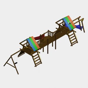 Детский игровой комплекс VikingWood Persei Premium