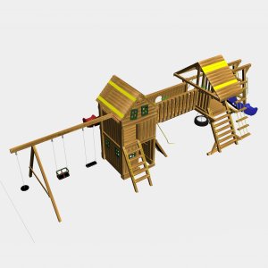 Детский игровой комплекс VikingWood Rimini