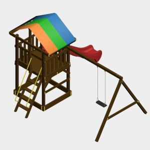 Детский игровой комплекс VikingWood Smile Premium