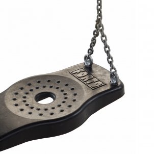 Качели металлические прорезиненные антивандальные Forto