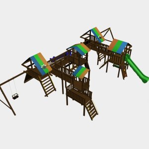 Детский игровой комплекс VikingWood Ksil