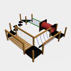 Детский игровой комплекс VikingWood PP-004