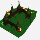 Детский комплекс VikingWood Castle