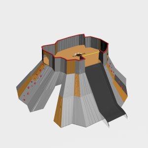 Детский игровой комплекс VikingWood Kilimanjaro