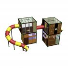 Детский игровой комплекс VikingWood Kvadro 2