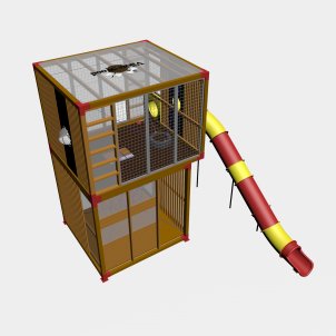 Детский игровой комплекс VikingWood Kvadro 1