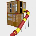 Детский игровой комплекс VikingWood Kvadro 1