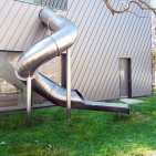 Скат труба из нержавеющей стали "Tanos"