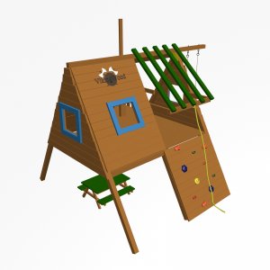 Детская горка VikingWood Tako