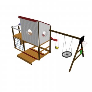 Детский игровой комплекс VikingWood Lout 5