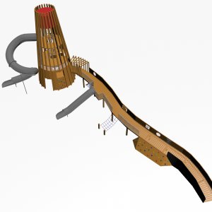 Детский игровой комплекс VikingWood Arriba-3