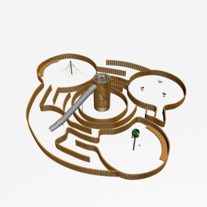 Детский игровой комплекс VikingWood Labirint-1