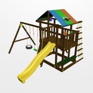 Детский игровой комплекс VikingWood Sielo с шиной