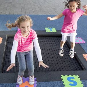 Батут встраиваемый EUROTRAMP для детских площадок "Playground XL"