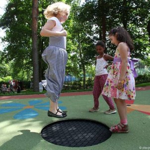 Батут встраиваемый EUROTRAMP для детских площадок "Playground Loop"