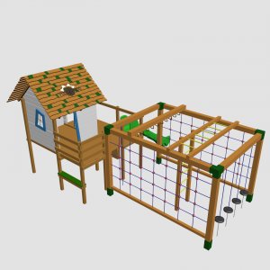 Детский игровой комплекс VikingWood Lout 7