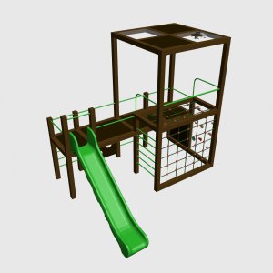 Детский игровой комплекс VikingWood Kvadro 5