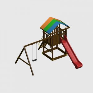 Детский игровой комплекс VikingWood Smile Premium