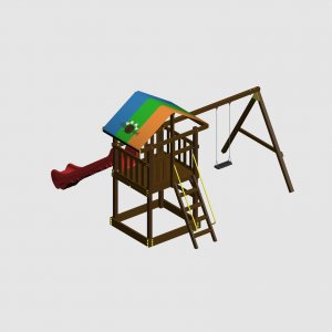 Детский игровой комплекс VikingWood Smile Premium