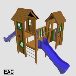 Детский игровой комплекс VikingWood Tolado